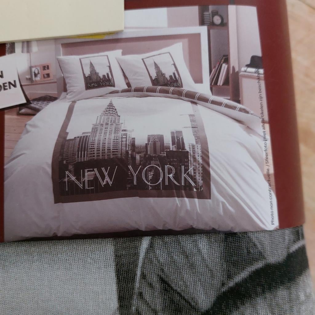 Housse de couette pour deux personne 2m60x2m40, Ophalen, Zo goed als nieuw, Dekbedovertrek