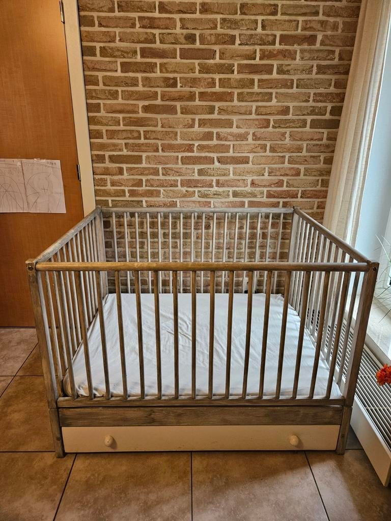 Groot park/box voor baby, Kinderen en Baby's, Babyparken, Ophalen, Gebruikt, Rechthoekig, In hoogte verstelbaar