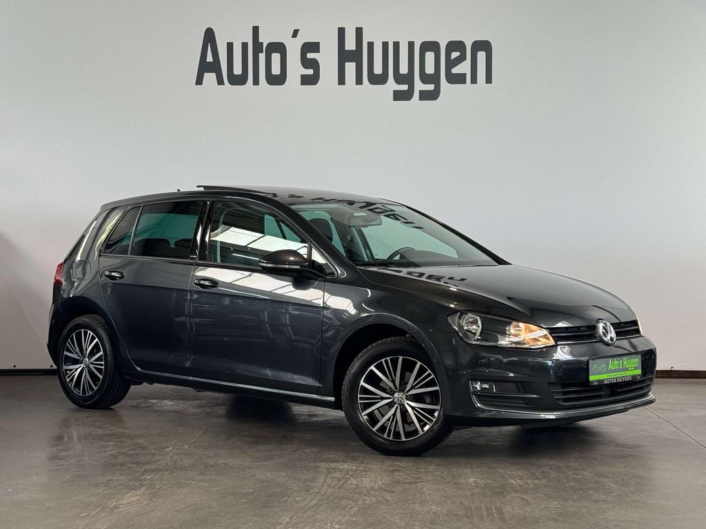 Volkswagen Golf 1.2 TSI Allstar met Open Dak!, Autos, Volkswagen, 1197 cm³, Argent ou Gris, Achat, Euro 6