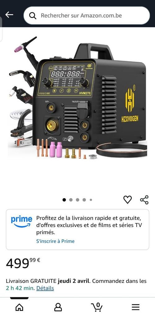 Nieuw HZXVOGEN HVM270 6-in-1 lasapparaat, Ophalen