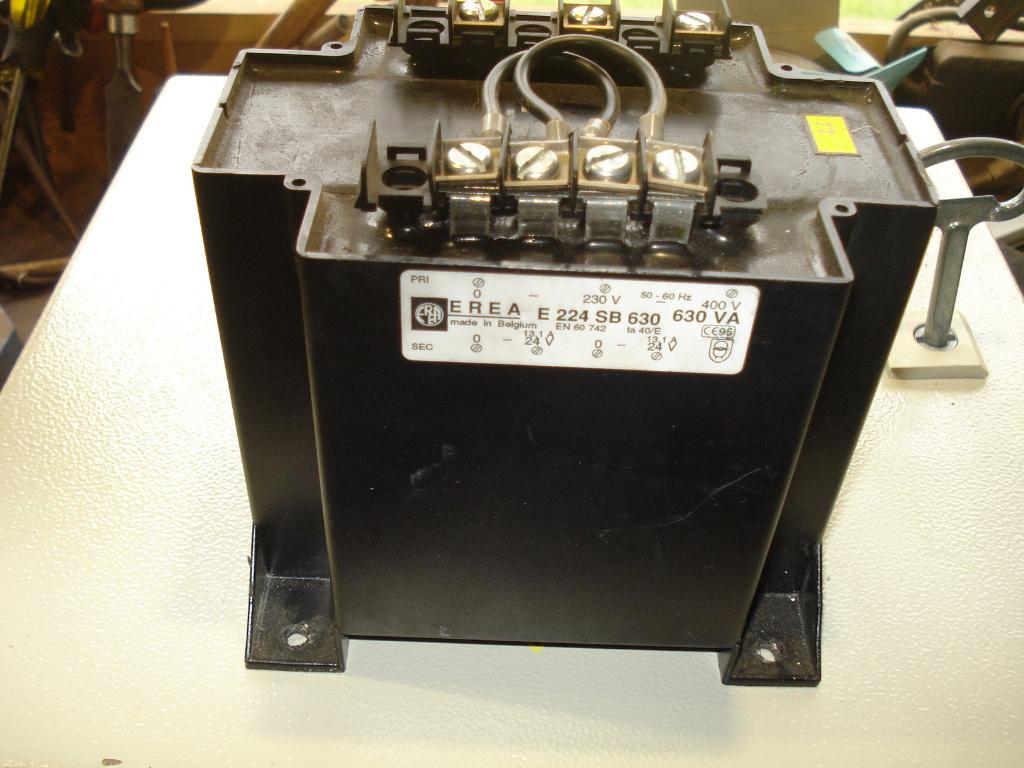 transfo erea e224sb630 met moeler relais, Enlèvement