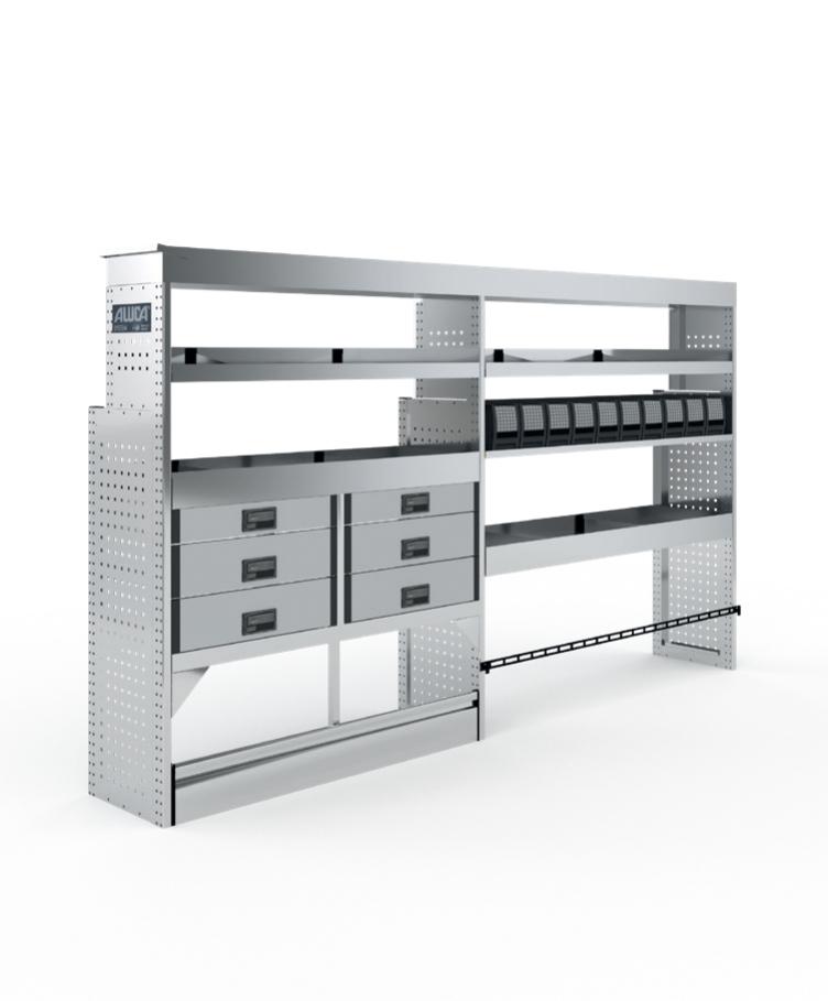 Aluca bedrijfswagen inrichting bedrijfswageninrichting, Auto diversen, Auto-accessoires