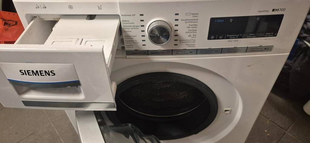 Siemens wasmachine iq700, Electroménager, Lave-linge, Comme neuf, Chargeur frontal, 8 à 10 kg, 1200 à 1600 tours, Classe énergétique A ou plus économe