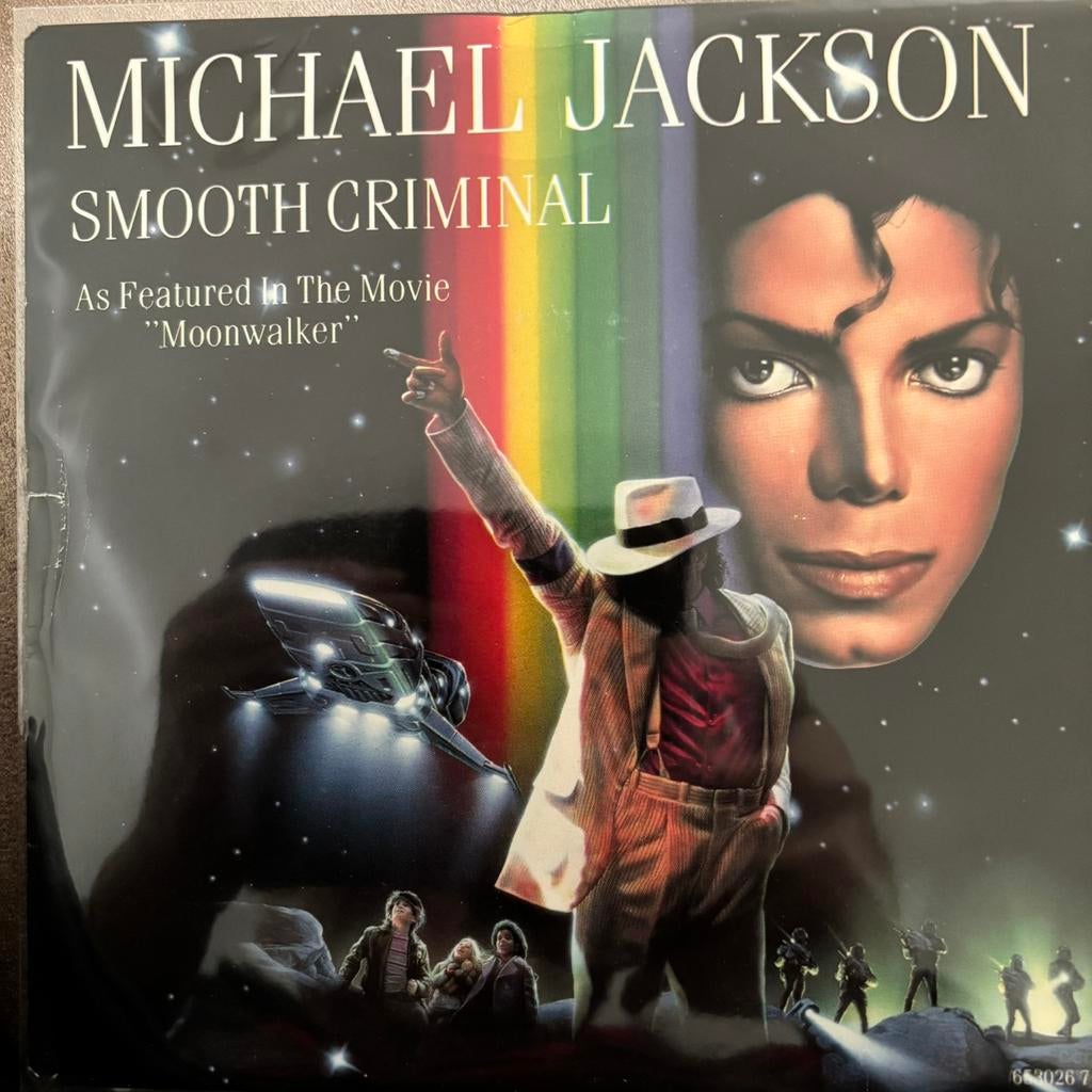 Michael jackson - smooth criminal -smooth criminal ( Instr.), Enlèvement ou Envoi, Comme neuf, 7 pouces, Single