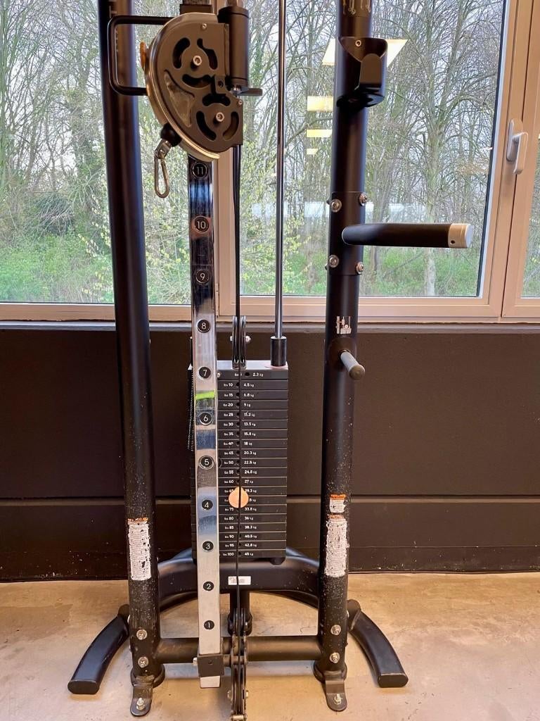 Adjustable Pulley Matrix, Sport en Fitness, Ophalen, Gebruikt, Krachtstation, Rug