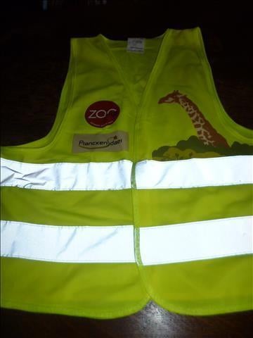 NIEUW fluor veiligs vestje maat 140, Kinderen en Baby's, Kinderkleding | Maat 140, Ophalen of Verzenden, Nieuw, Jongen of Meisje