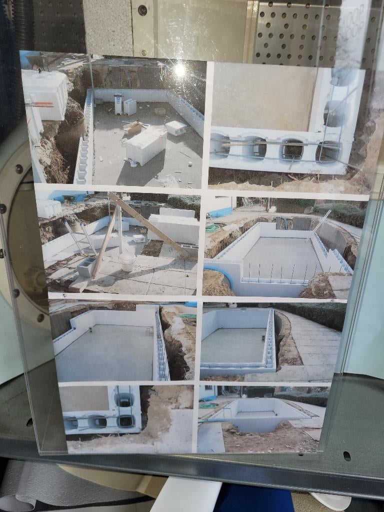 Stenen zwembad, Ophalen