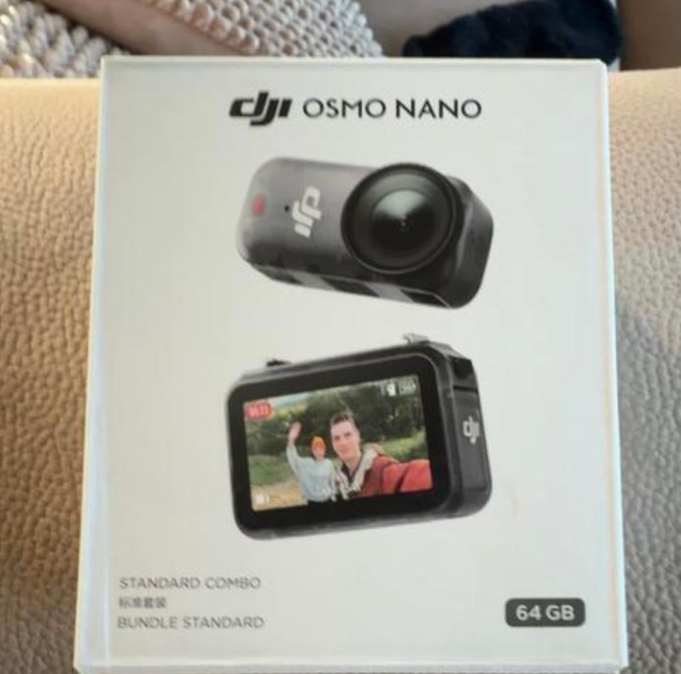 Camera DJI osmo nano + SD kaart 128 Gb, Enlèvement, Comme neuf
