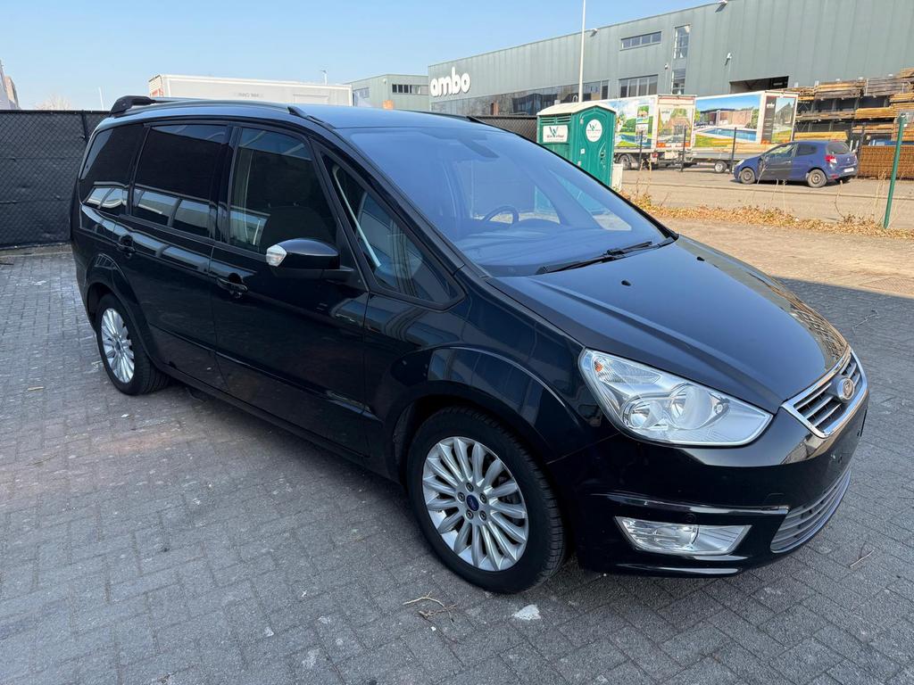 Ford galaxy 2.0tdci 136pk automaat 7-zit, Autos, Euro 5, Achat, Noir, 5 portes
