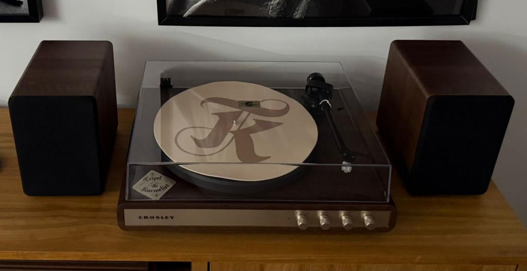 Tripel Karmeliet | Crosley platenspeler, Audio, Tv en Foto, Stereoketens, Ophalen of Verzenden