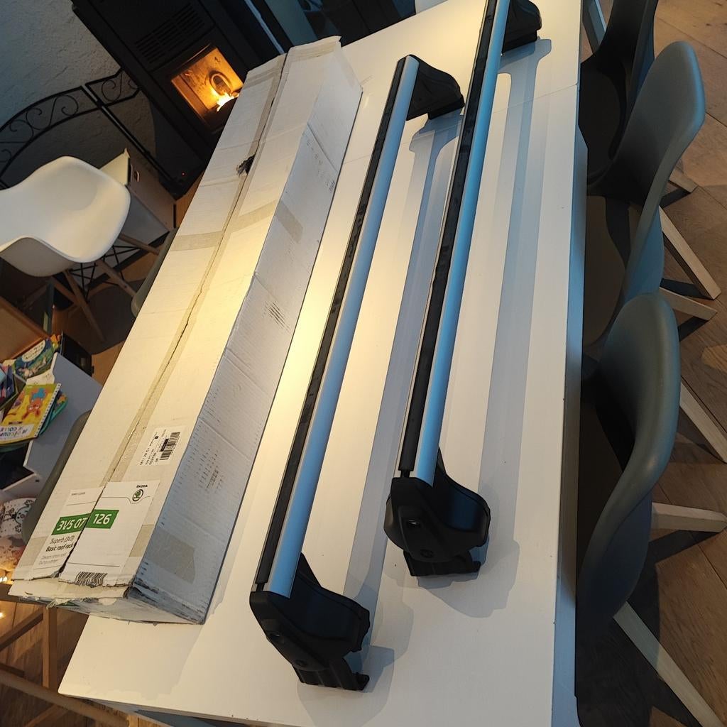 Barres de toit d’origine Skoda Superb, Autos : Divers, Porte-bagages