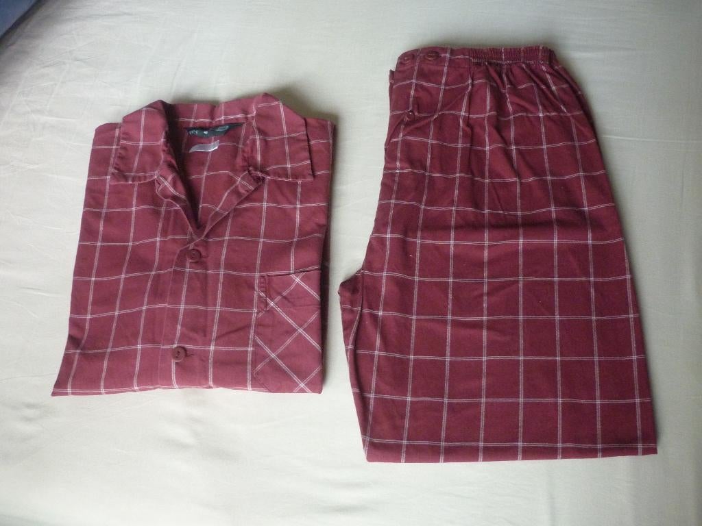 Geruite Pyjama mr. Perkins maat 50, Kleding | Heren, Pyjama's, Ophalen of Verzenden, Zo goed als nieuw, Maat 48/50 (M), Mr. Perkins