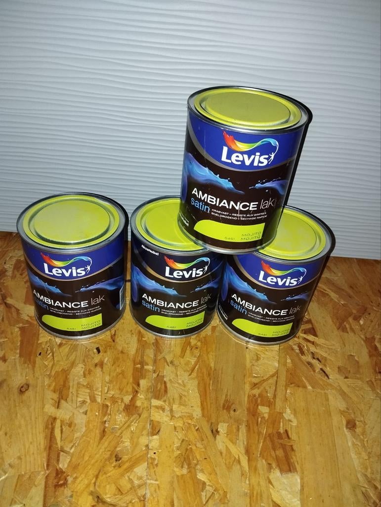 pots de peinture Levis Mojito Color, Bricolage & Construction, Enlèvement ou Envoi, Neuf