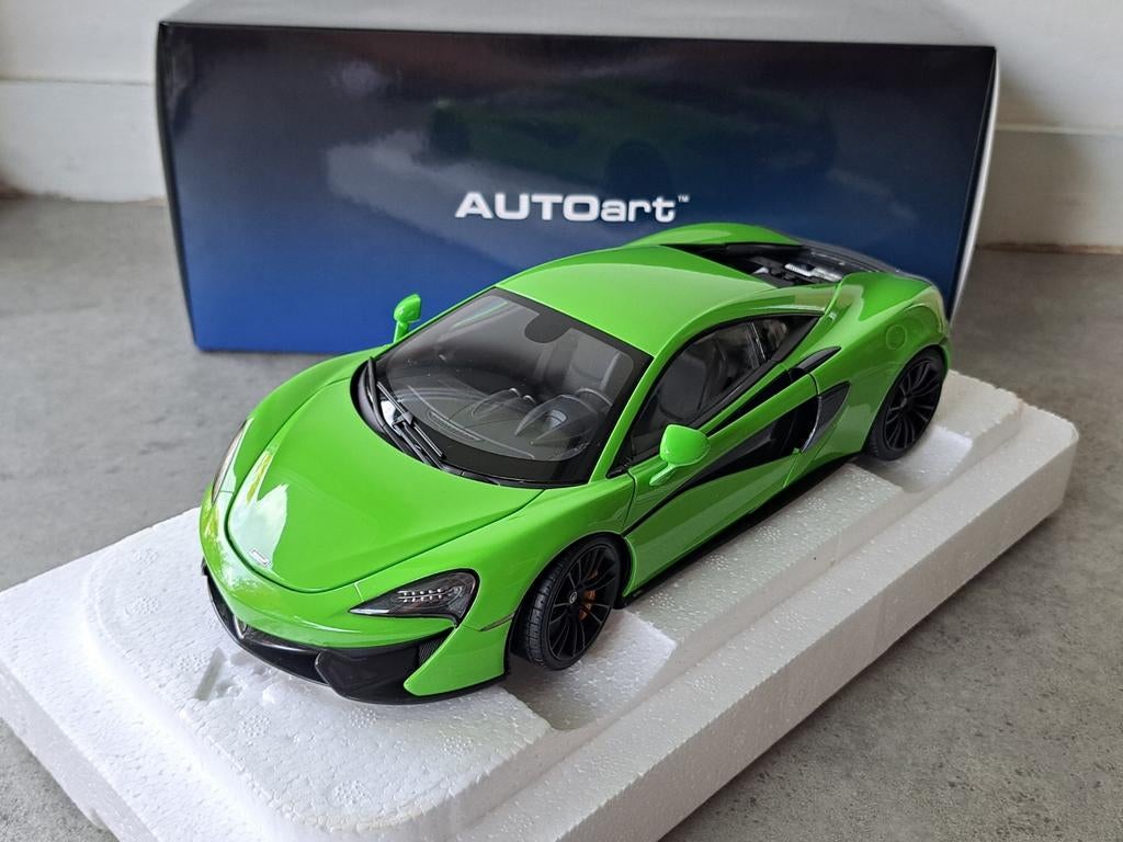 McLaren 570S groen 1/18 AUTOART Nieuw, Hobby en Vrije tijd, Modelauto's | 1:18, Auto, Autoart, Ophalen of Verzenden