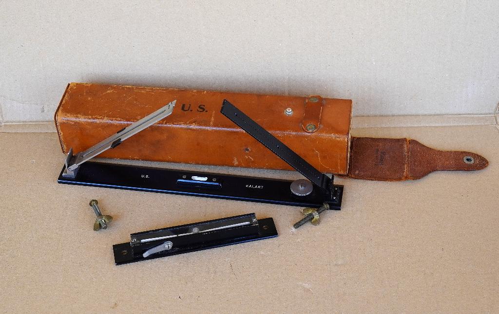 Alidade Signal Corps,  Amerikaanse leger, Topo, Verzamelen, Ophalen of Verzenden, Landmacht, Overige typen