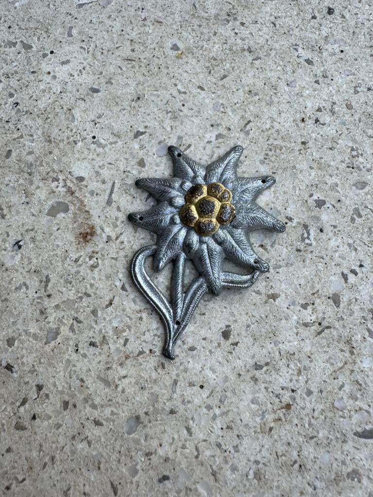 WW2 badge de casquette gebirgsjager M43, Collections, Enlèvement ou Envoi