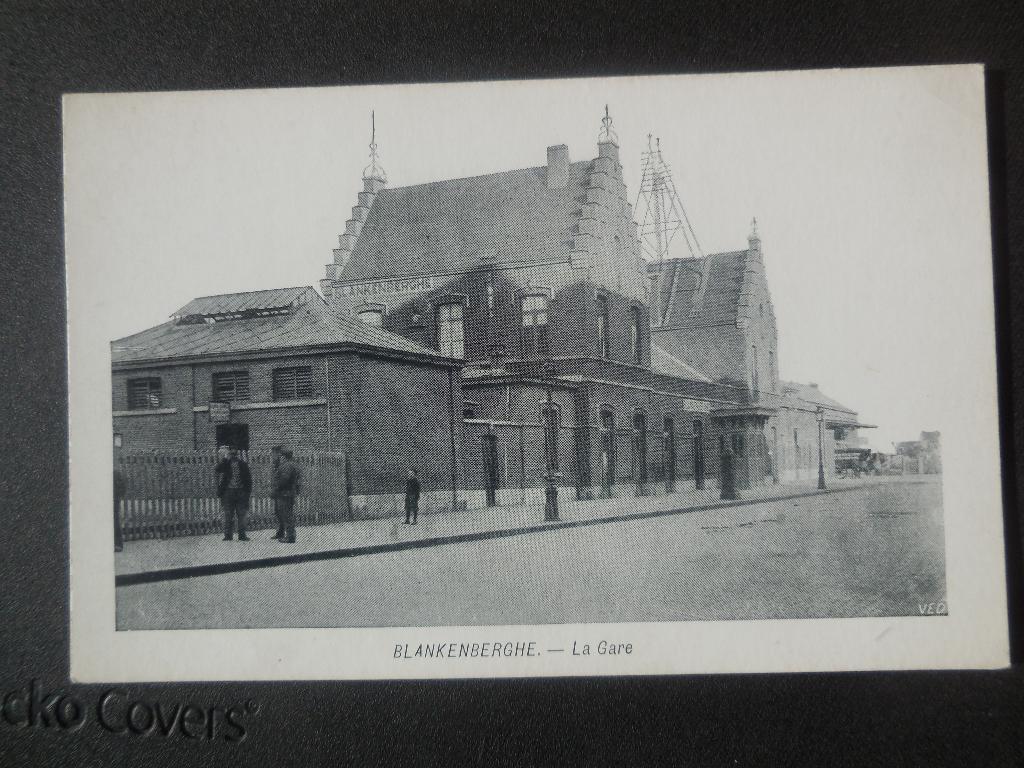 postkaart Blankenberge  La Gare, Verzenden, Voor 1920, Ongelopen, West-Vlaanderen