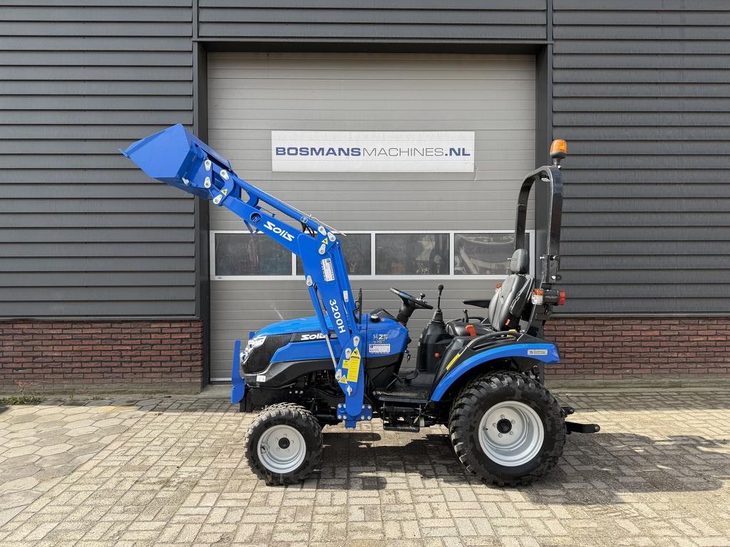 Solis 26 HST minitractor met frontlader BJ 2024 43 uur, Overige merken, Tot 2500