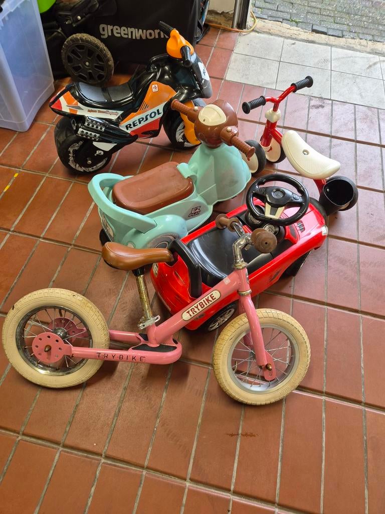 Kinder loopfietsen, Fietsen en Brommers, Ophalen, Niet gekend, Gebruikt, Niet gekend.