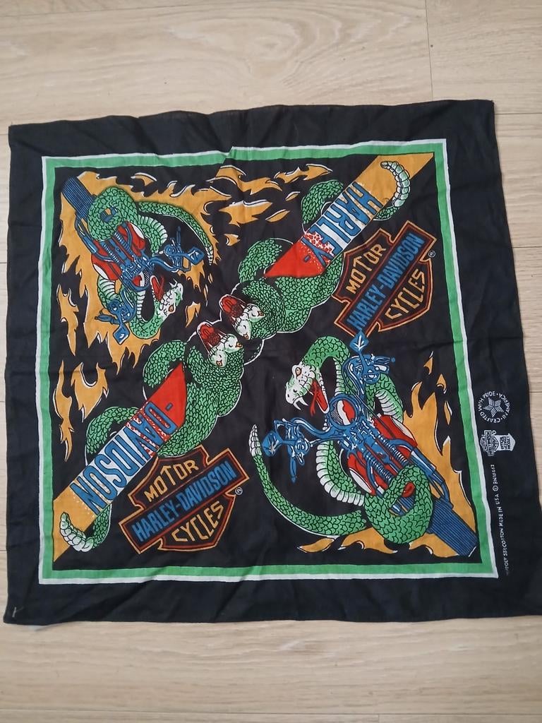 Bandana Harley Davidson vintage, Enlèvement ou Envoi