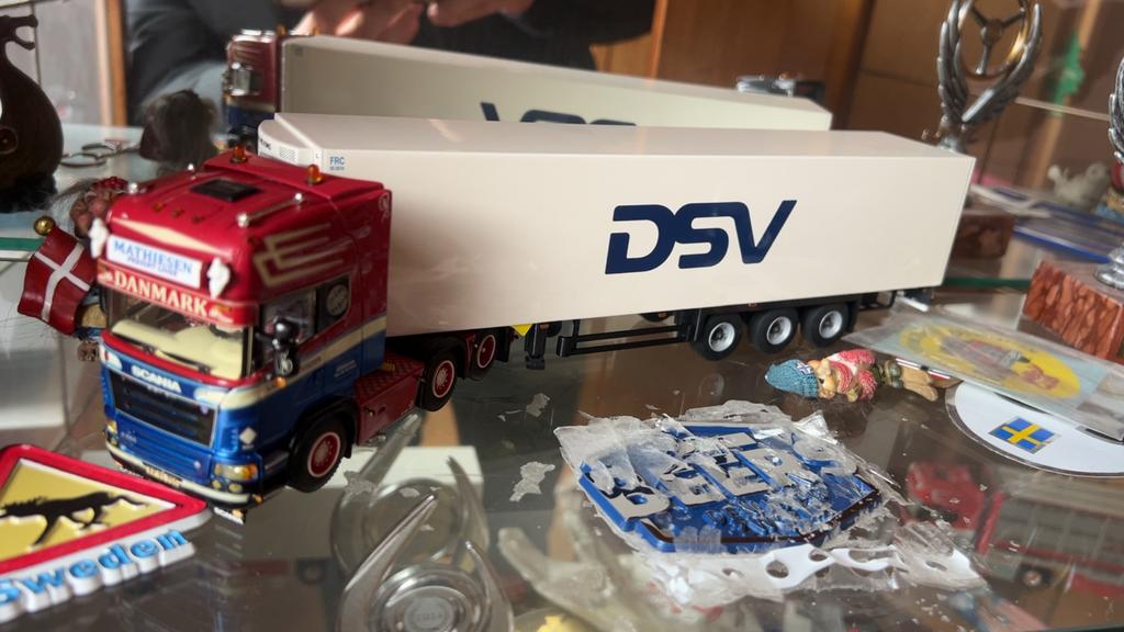 LASSE MATHIESSEN; SCANIA R(5) T 6X2 VOORLOOP AS, Ophalen, Zo goed als nieuw