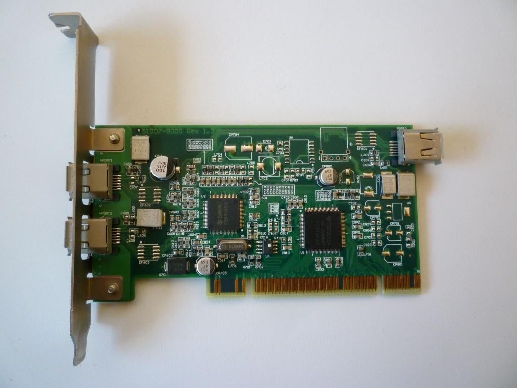 PCI firewire-kaart, Computers en Software, Ophalen of Verzenden, Zo goed als nieuw, Desktop, Firewire