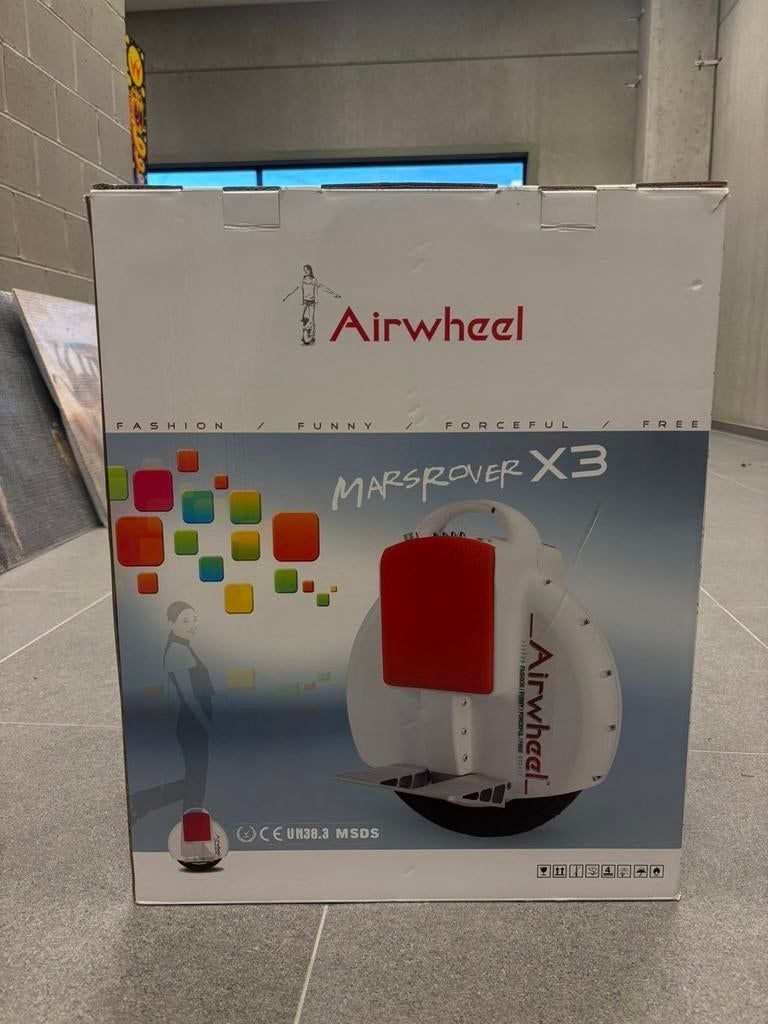 Airwheel Marsrover X3, Fietsen en Brommers, Fietsen | Eenwielers, Ophalen, Elektrisch, Zo goed als nieuw