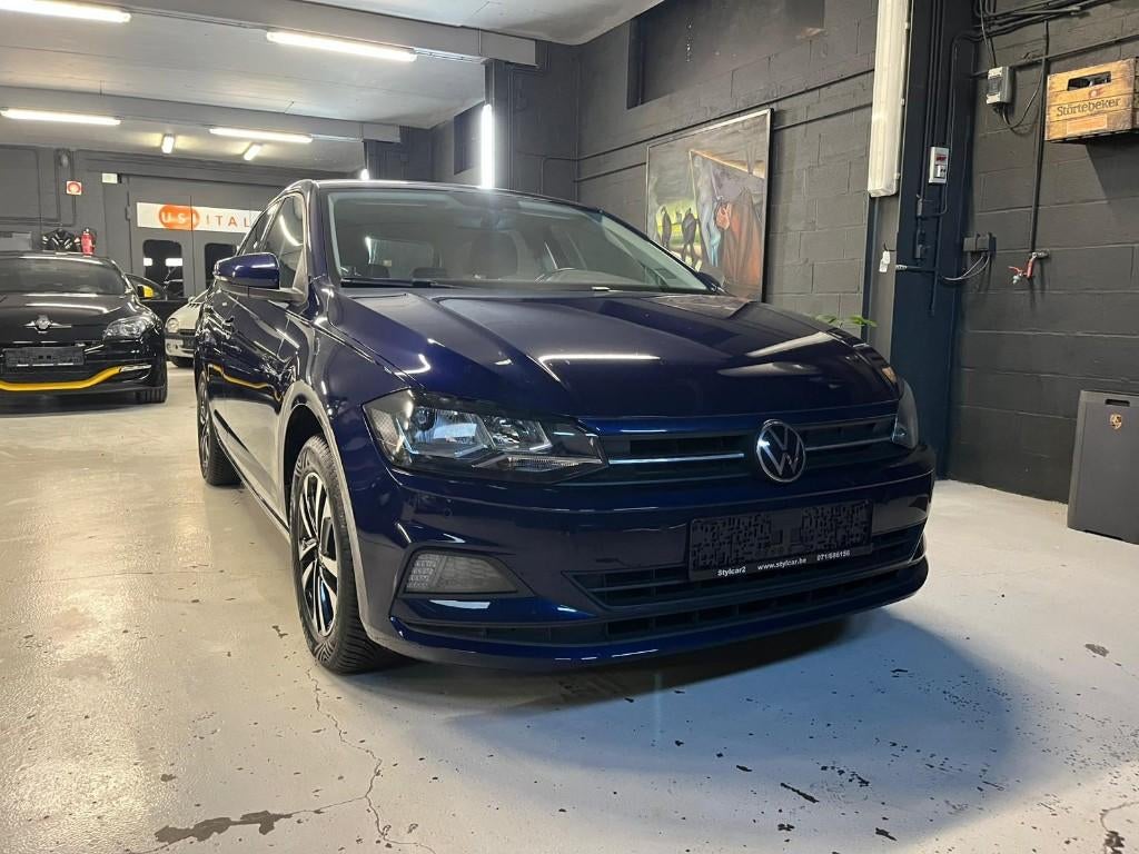 VW POLO **UNITED** 12 MOIS DE GARANTIE, Stof, Blauw, USB, Bedrijf