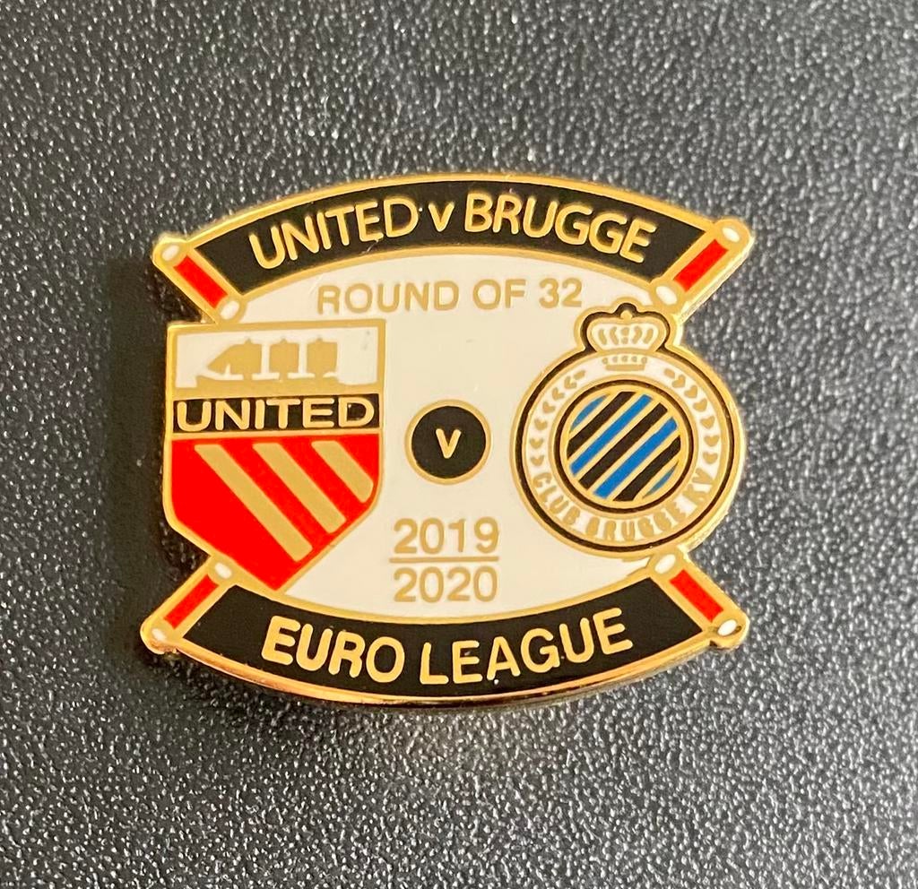 Pin 2019 Club Bruges MANU Manchester United, Enlèvement ou Envoi, Comme neuf
