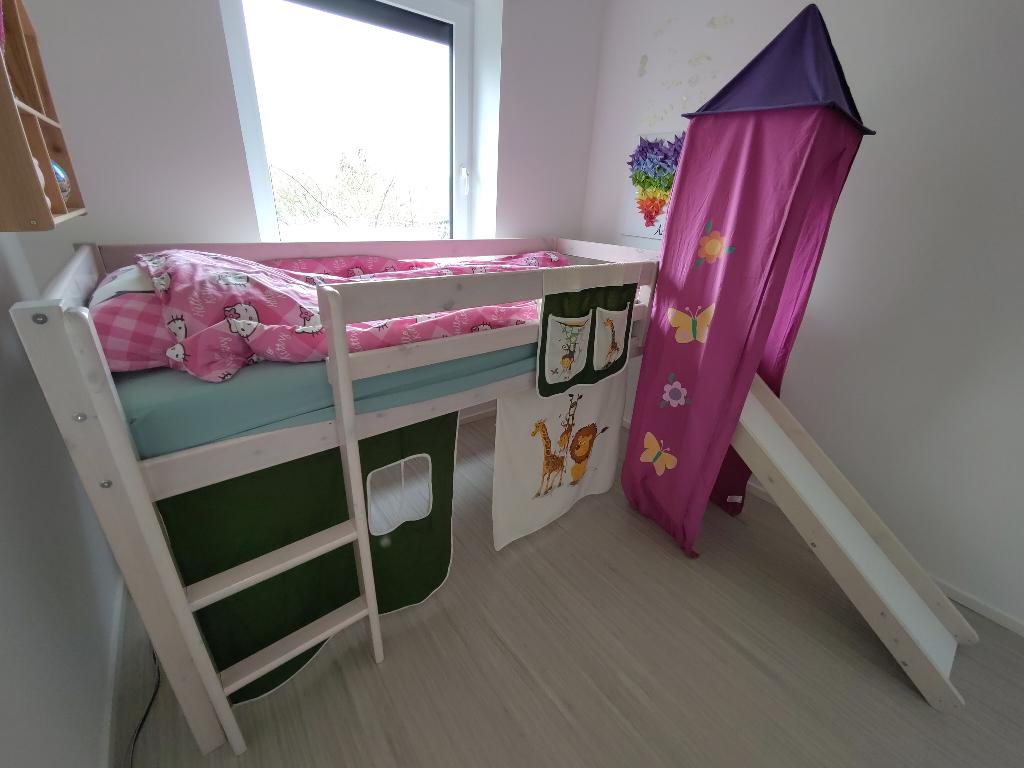 Halfhoogslaper met glijbaan: MOET NU WEG, Kinderen en Baby's, Ophalen, Gebruikt, Halfhoogslaper