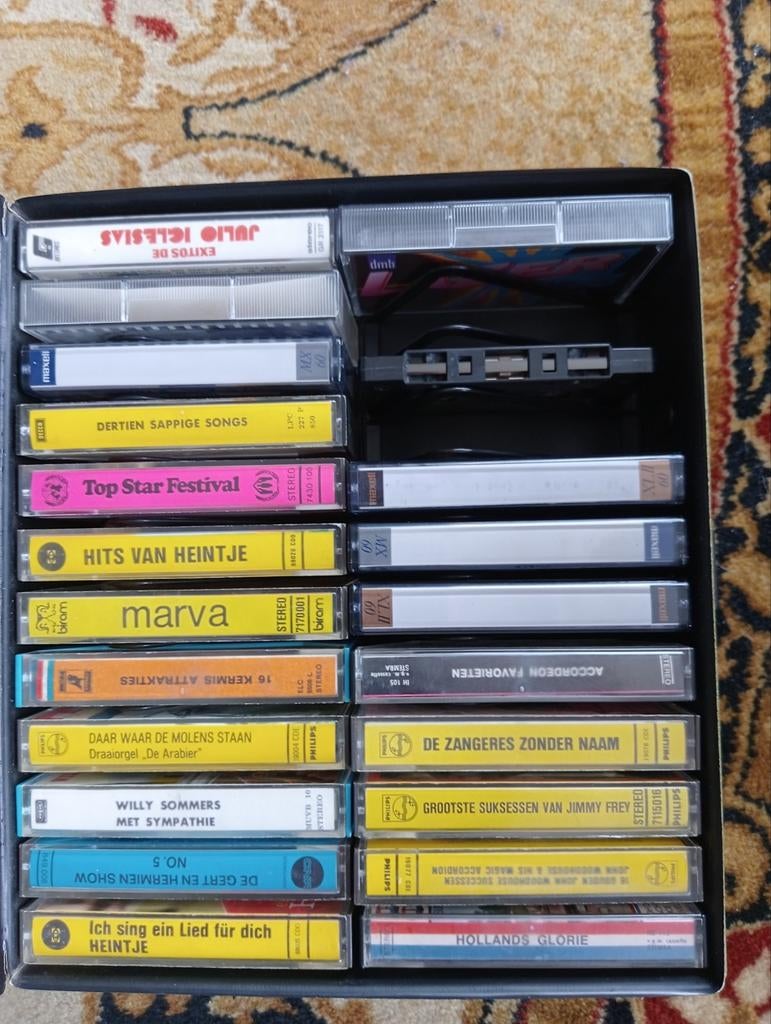 Opbergdoos voor cassette, Cd's en Dvd's, Cassettebandjes, Ophalen of Verzenden