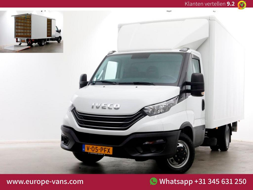 Iveco Daily 35C14 136pk Bakwagen met laadklep en zijdeur 04-, Auto's, Bestelwagens en Lichte vracht, Iveco, Wit, Climate control
