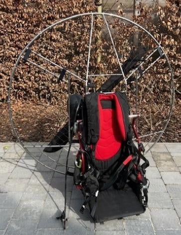 Miniplane Top80 Airfer-chassis, Sport en Fitness, Ophalen, Gebruikt, Paramotor, Gemotoriseerd