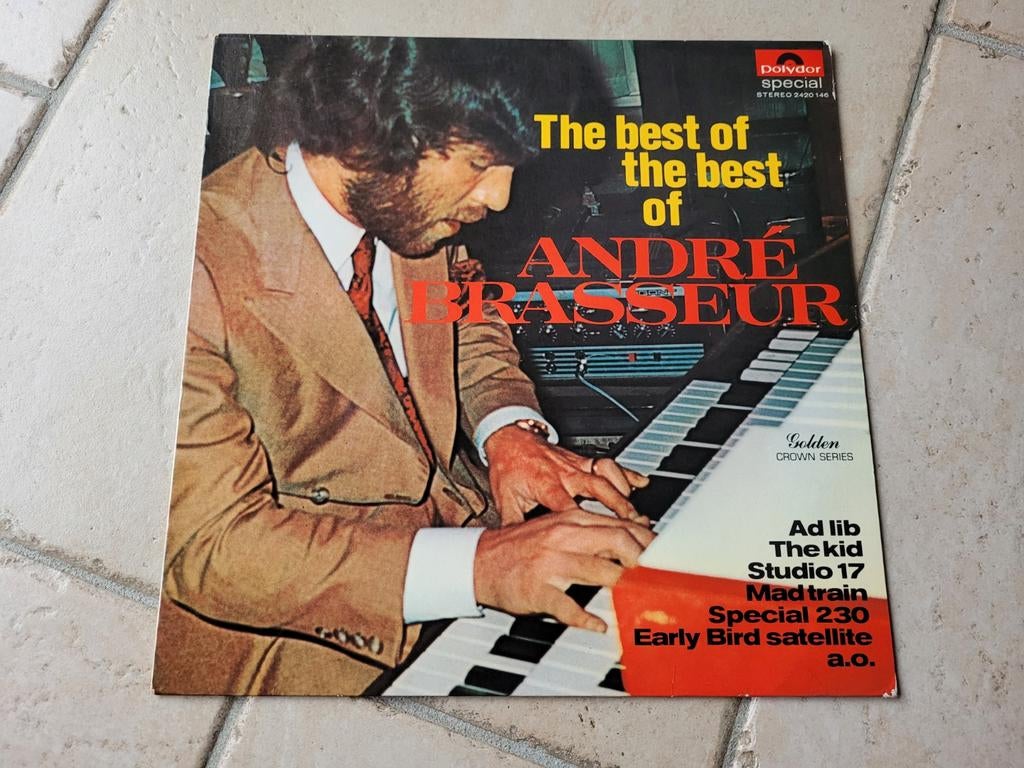 Vinyl The best of André Brasseur, CD & DVD, Enlèvement ou Envoi, Utilisé