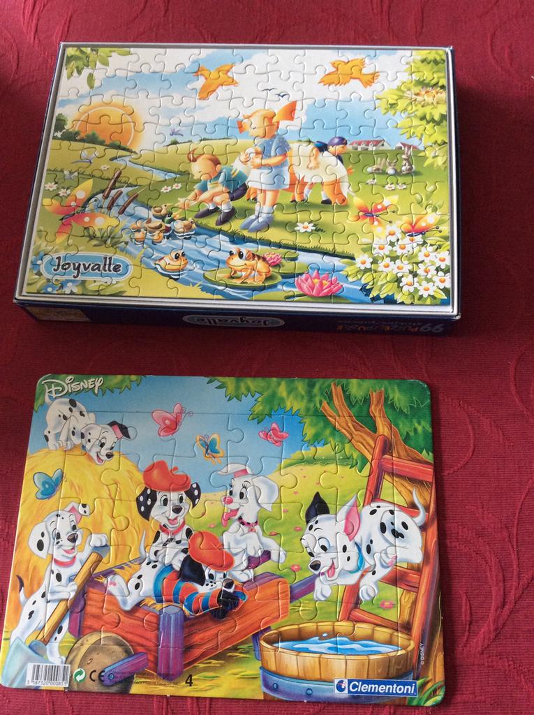 5 mooie kinderpuzzels, Kinderen en Baby's, Speelgoed | Kinderpuzzels, Ophalen, Zo goed als nieuw