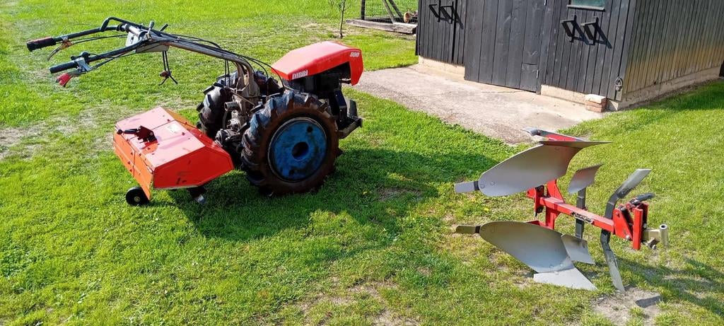 Motoculteur NIBBI 800 avec barre et charrue réversible, Articles professionnels, Agriculture | Tracteurs, Enlèvement