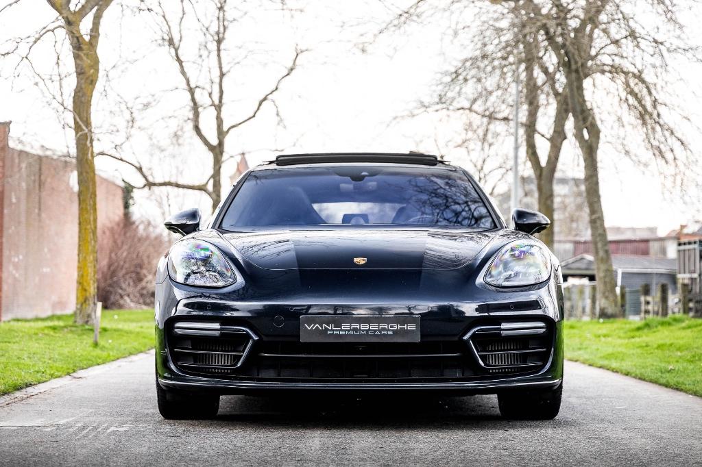 Porsche Panamera GTS Sport Turismo * Pano * 360 * BOSE *, Automaat, Blauw, Leder, Bedrijf