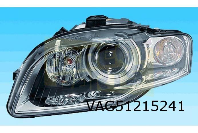 Audi A4 (1/05-4/08) Koplamp Links (HID / wit knipperlicht) O, -, Verzenden, -, Nieuw