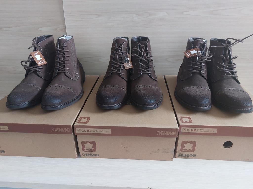 Chaussures hommes, Enlèvement