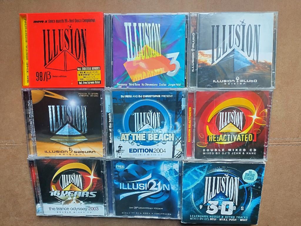 CD * DANCE - TRANCE - RETRO - CLUB... * 20€ PAR BOÎTE DE CD, Enlèvement ou Envoi, Comme neuf