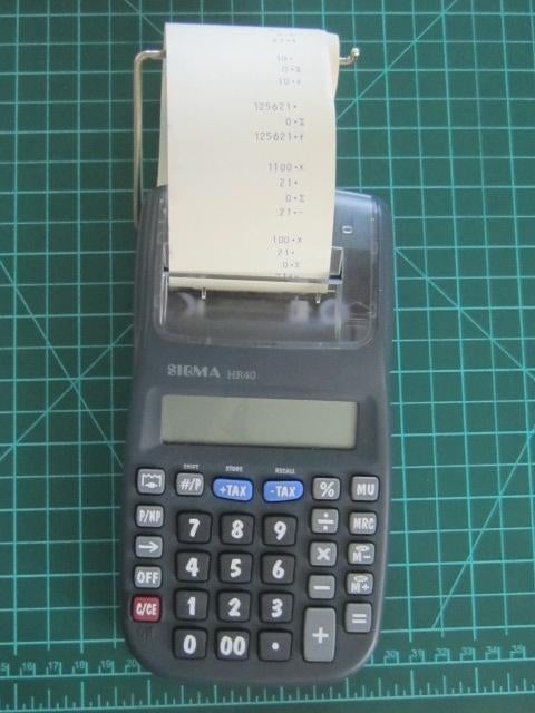 calculatrice, Divers, Enlèvement, Comme neuf