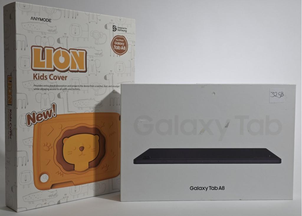 Samsung Galaxy Tab A8 - 32+64GB + Kinderhoes | Retourdeal, Computers en Software, Niet ingevuld, Niet ingevuld, Niet ingevuld