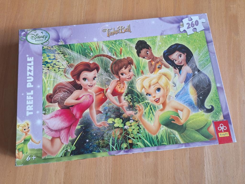 ✪ Puzzel Tinkerbell Disney - 260st, Kinderen en Baby's, Speelgoed | Kinderpuzzels, Ophalen of Verzenden, Meer dan 50 stukjes, Gebruikt