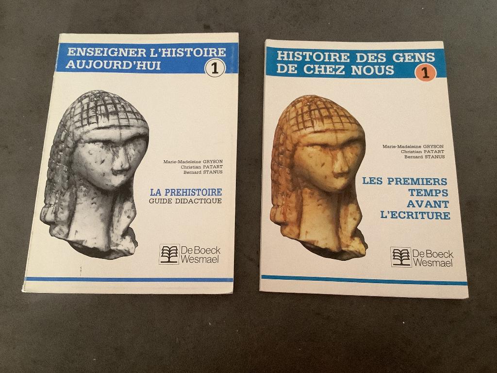 Livres Histoire des gens de chez nous La préhistoire 1, Boeken, Schoolboeken, Gelezen, Geschiedenis, Ophalen of Verzenden, De boeck