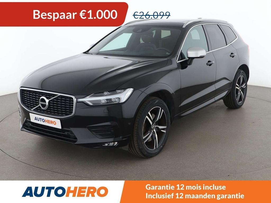 Volvo XC60 2.0 D4 R Design AWD (bj 2019), Auto's, Volvo, USB, Gebruikt, 1969 cc, Zwart