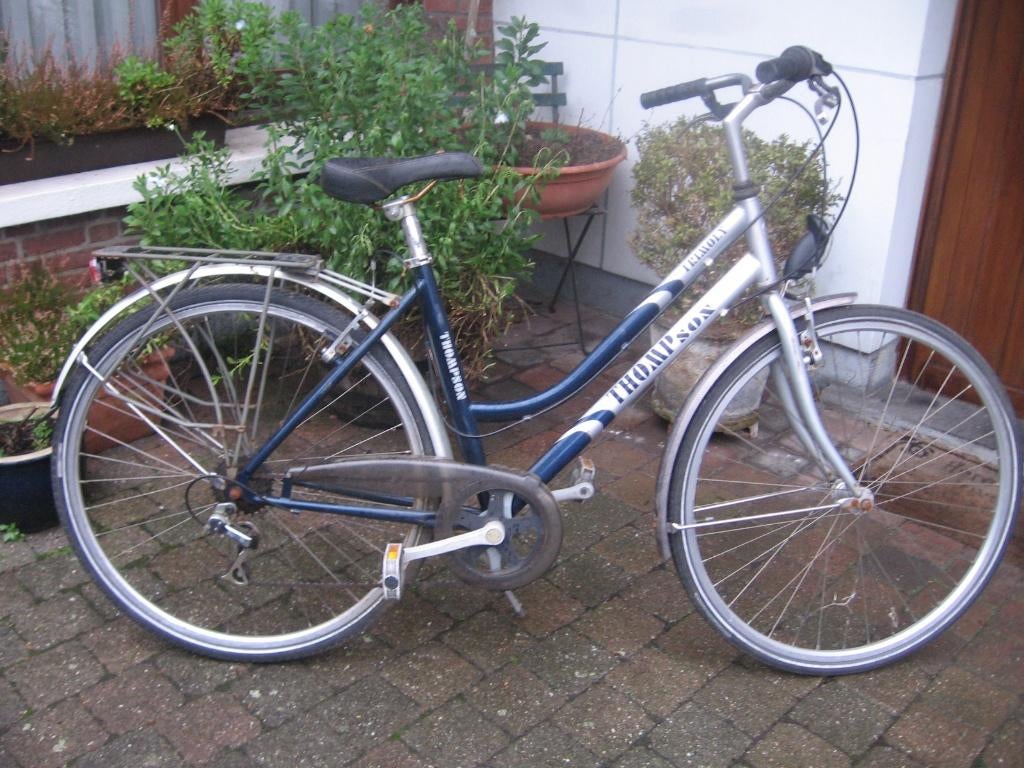 28 inch rijklare aluminium damesfiets met 6 versnellingen, Gebruikt, Versnellingen, 50 tot 53 cm, Ophalen