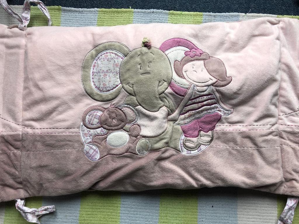 Tour de lit NOUKIES (Kali, Kenza et Nina), Rose, Enlèvement, Utilisé, Autres types