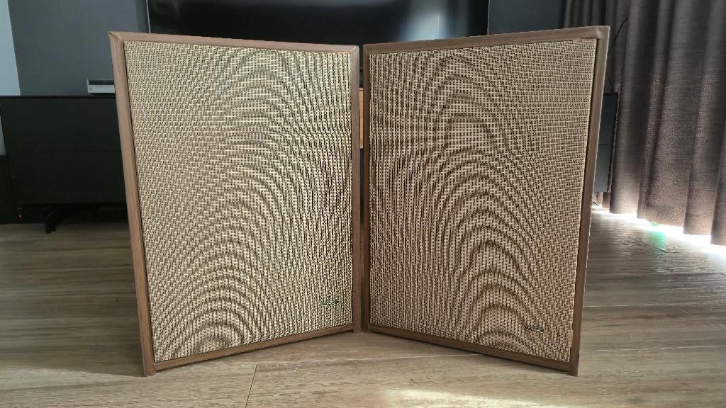 Haut-parleurs Coral Vintage Japan à 3 voies fonctionnant, Autres marques, Enlèvement ou Envoi, 60 à 120 watts, Utilisé