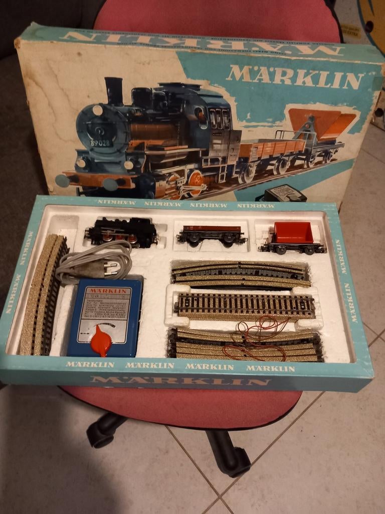 Marklin set, Ophalen