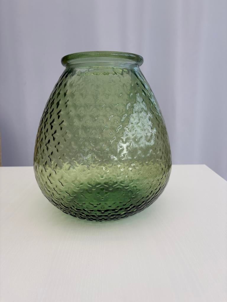 Vaas Dôme Deco 26cm h x 23cm b, Ophalen, Zo goed als nieuw, Glas